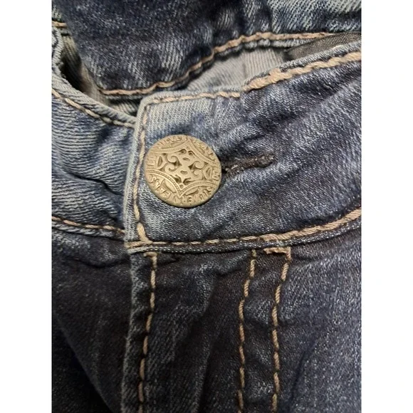 Womens Suki Silver Jeans-size 16/L33 - Picture 5 of 6